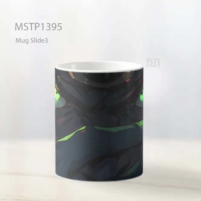 Jojos Bizarre Adventure Jotaro Kujo Mata Hijau Mug MSTP1395 - All-side / Desain