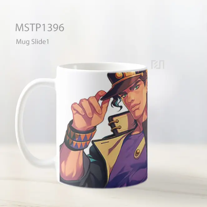 Jojos Bizarre Adventure Jotaro Kujo Pose Mug MSTP1396 - All-side / Desain