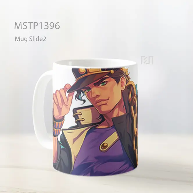 Jojos Bizarre Adventure Jotaro Kujo Pose Mug MSTP1396 - All-side / Desain
