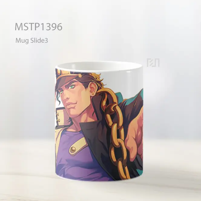 Jojos Bizarre Adventure Jotaro Kujo Pose Mug MSTP1396 - All-side / Desain