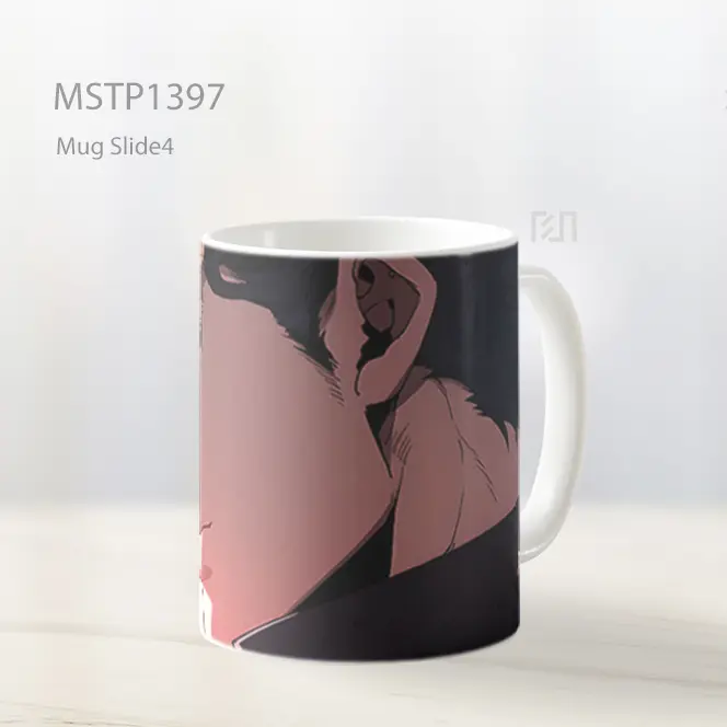 Jojos Bizarre Adventure Jotaro Kujo Putih Mug MSTP1397