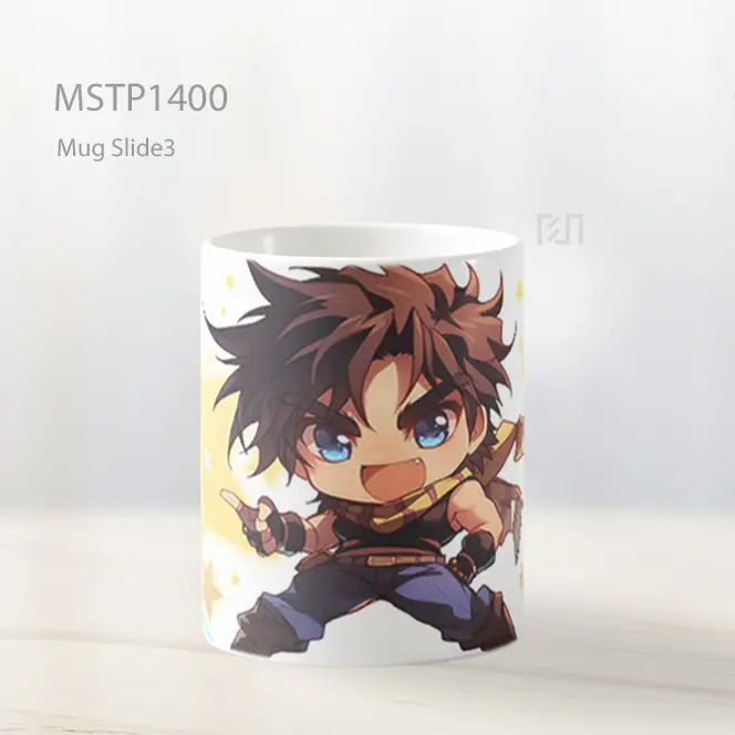 Joseph Joestar Chibi Jojo Bizarre Adventure Mug MSTP1400 - All-side / Desain