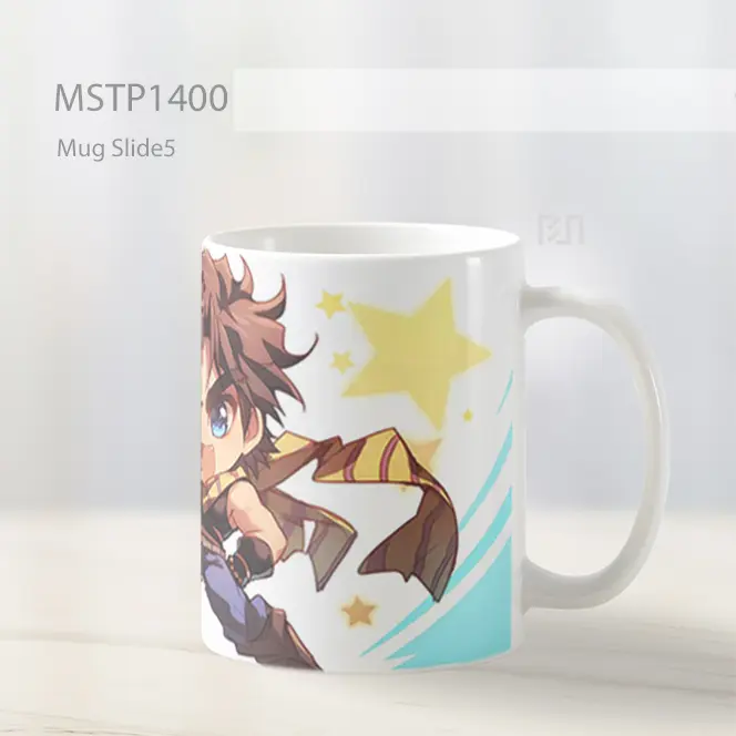 Joseph Joestar Chibi Jojo Bizarre Adventure Mug MSTP1400 - All-side / Desain