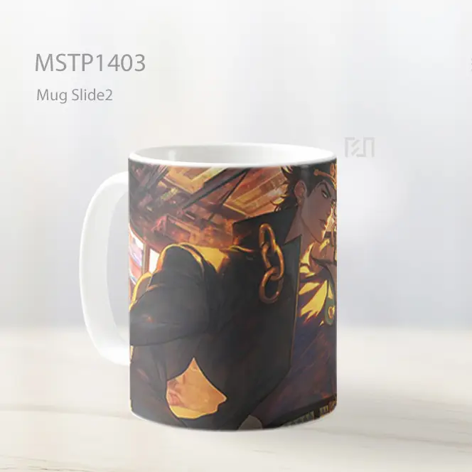 Jotaro Bizarre Adventure Percaya Diri Mug MSTP1403 - All-side / Desain