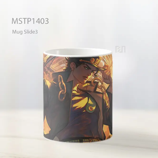 Jotaro Bizarre Adventure Percaya Diri Mug MSTP1403 - All-side / Desain