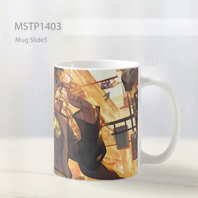 Jotaro Bizarre Adventure Percaya Diri Mug MSTP1403 - All-side / Desain