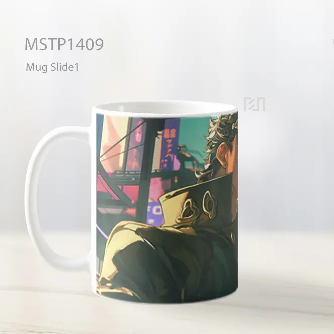 Jotaro Kujo Streetwear Tokyo Mug MSTP1409 - All-side / Desain