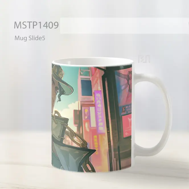 Jotaro Kujo Streetwear Tokyo Mug MSTP1409 - All-side / Desain