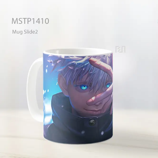Jujutsu Kaisen Gojo Blue Eyes Snow Mug MSTP1410 - All-side / Desain