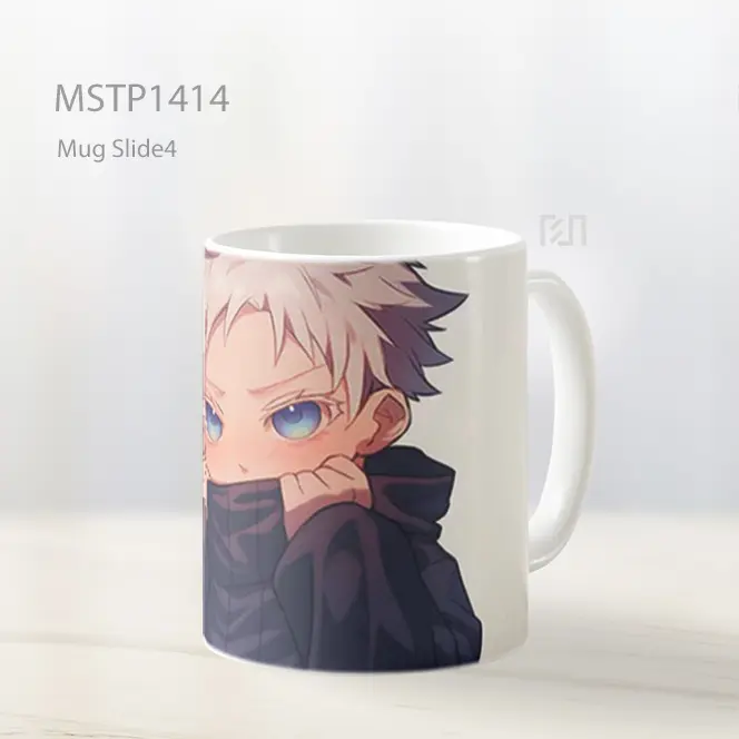 Jujutsu Kaisen Gojo Satoru Chibi Lucu Mug MSTP1414