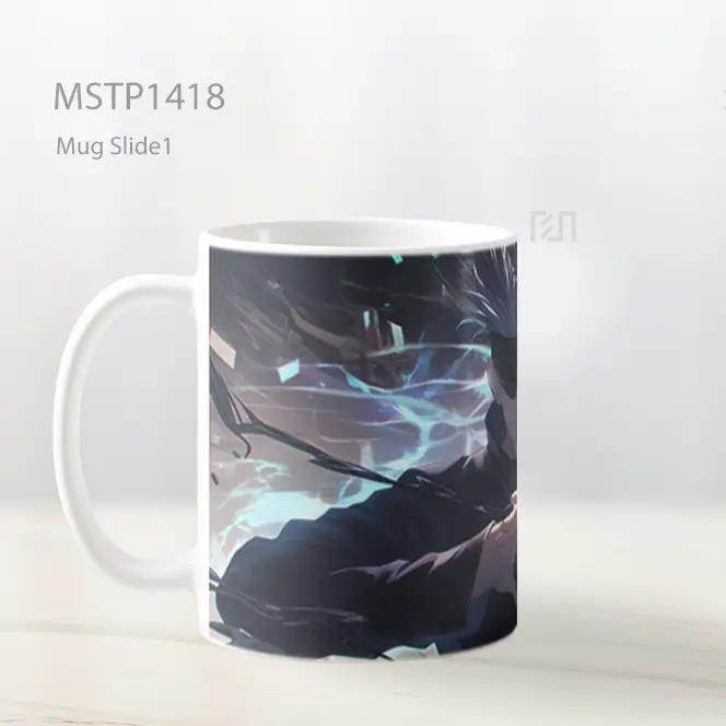 Jujutsu Kaisen Gojo Satoru Ledakan Energi 3D Mug MSTP1418 - All-side / Desain