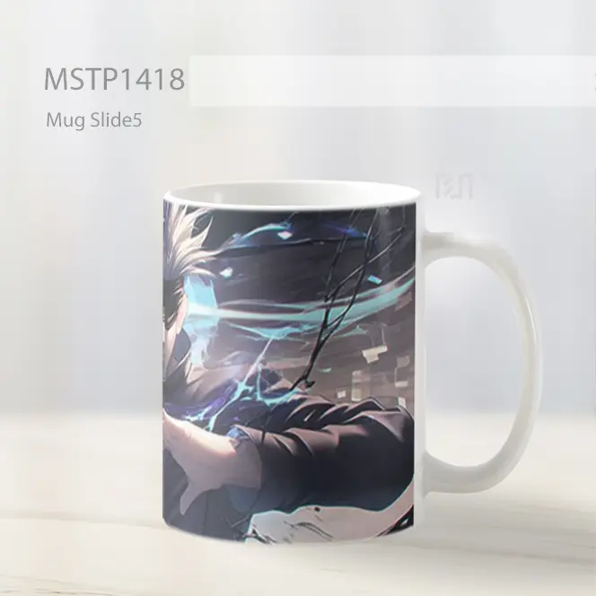 Jujutsu Kaisen Gojo Satoru Ledakan Energi 3D Mug MSTP1418 - All-side / Desain