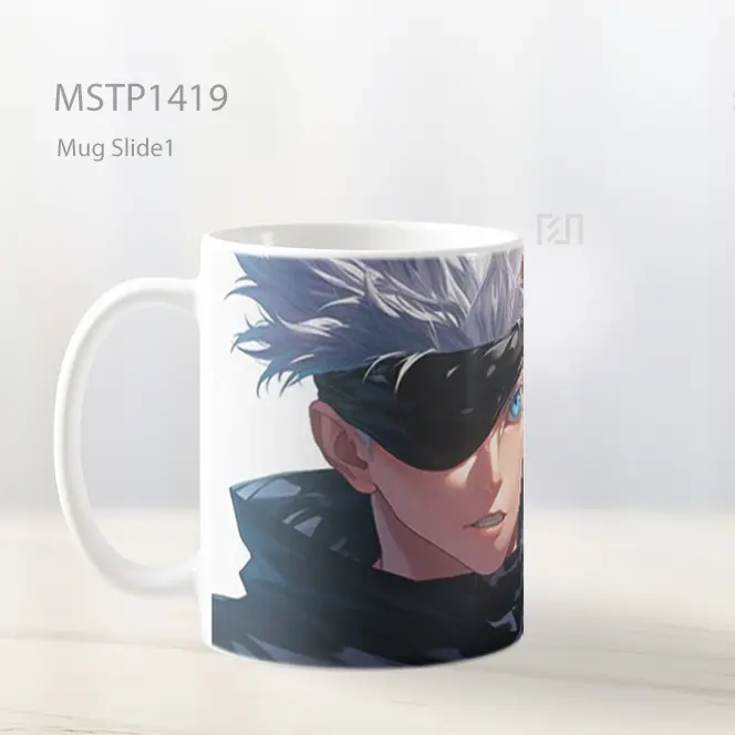 Jujutsu Kaisen Gojo Satoru Mode Power Mug MSTP1419 - All-side / Desain