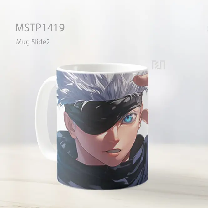 Jujutsu Kaisen Gojo Satoru Mode Power Mug MSTP1419 - All-side / Desain