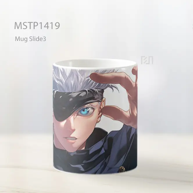 Jujutsu Kaisen Gojo Satoru Mode Power Mug MSTP1419 - All-side / Desain