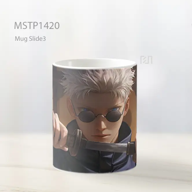 Jujutsu Kaisen Gojo Satoru Mysterious Aura Mug MSTP1420 - All-side / Desain