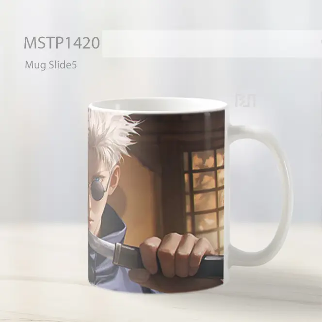 Jujutsu Kaisen Gojo Satoru Mysterious Aura Mug MSTP1420 - All-side / Desain