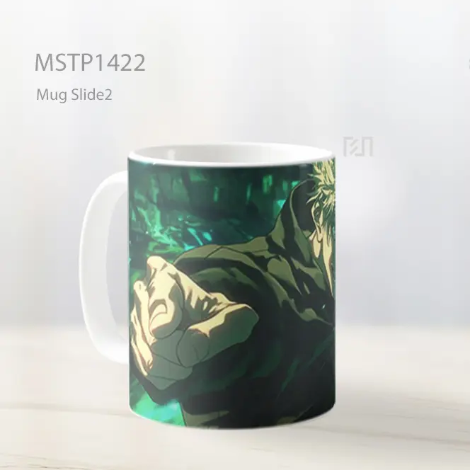 Jujutsu Kaisen Gojo Satoru Teknik Ilahi Mug MSTP1422 - All-side / Desain