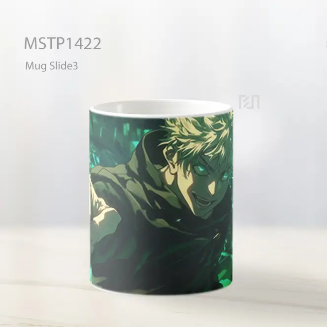 Jujutsu Kaisen Gojo Satoru Teknik Ilahi Mug MSTP1422 - All-side / Desain