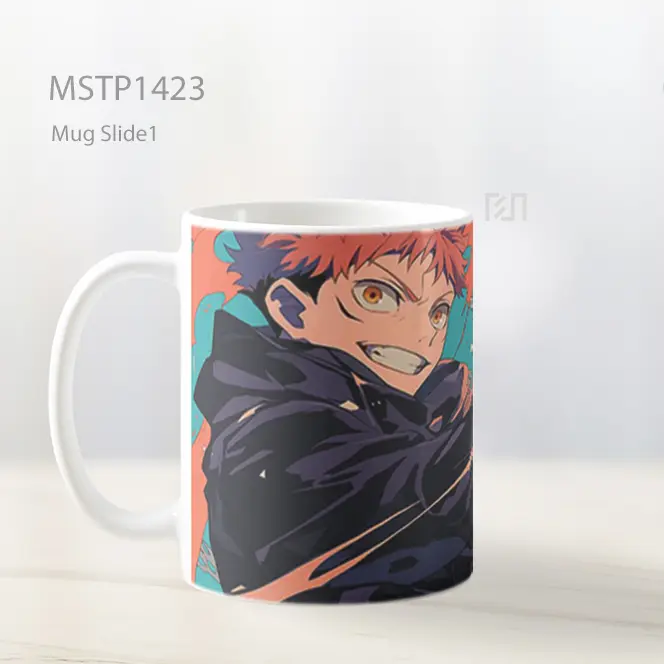 Jujutsu Kaisen Itadori Energi Mug MSTP1423 - All-side / Desain