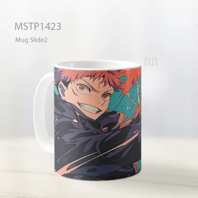 Jujutsu Kaisen Itadori Energi Mug MSTP1423 - All-side / Desain