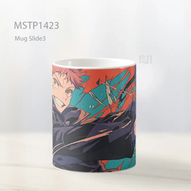 Jujutsu Kaisen Itadori Energi Mug MSTP1423 - All-side / Desain