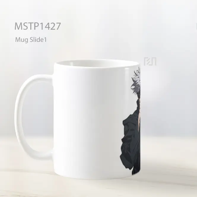 Jujutsu Kaisen Satoru Gojo Putih Mug MSTP1427 - All-side / Desain