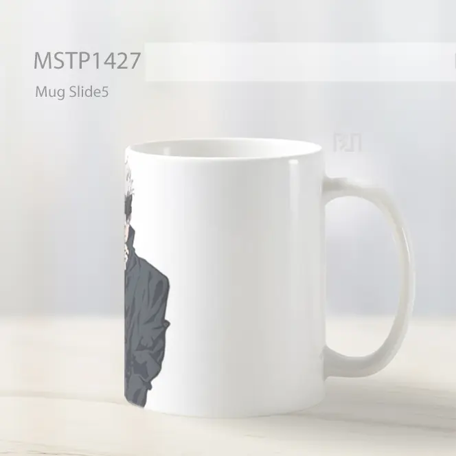 Jujutsu Kaisen Satoru Gojo Putih Mug MSTP1427 - All-side / Desain