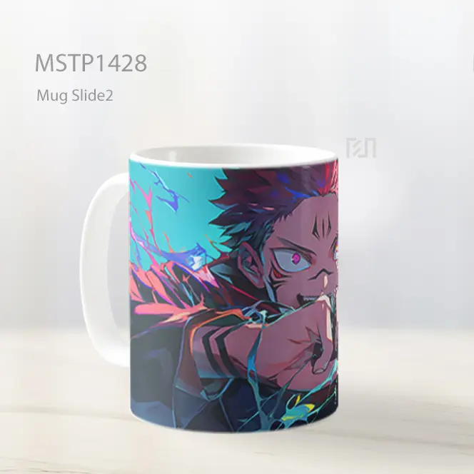 Jujutsu Kaisen Sukuna Anime Mug MSTP1428 - All-side / Desain