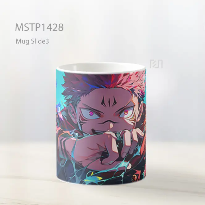 Jujutsu Kaisen Sukuna Anime Mug MSTP1428 - All-side / Desain