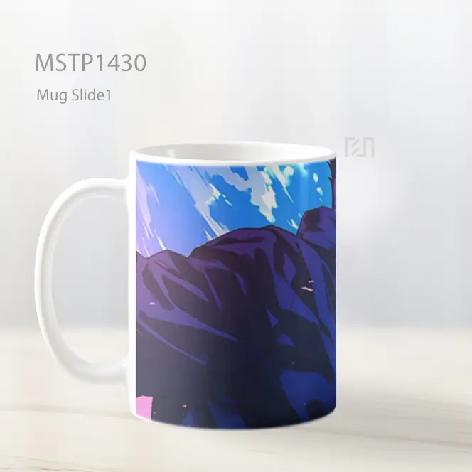 Jujutsu Kaisen Togi Fushiguro Biru Mug MSTP1430 - All-side / Desain
