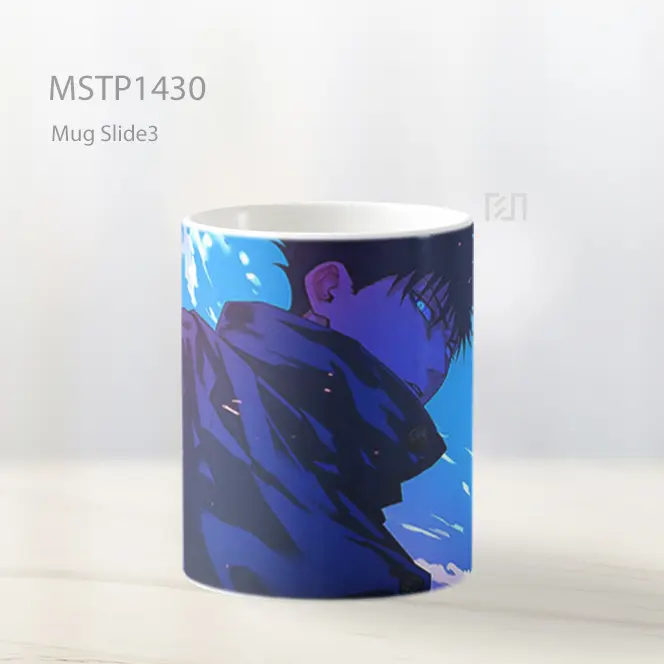 Jujutsu Kaisen Togi Fushiguro Biru Mug MSTP1430 - All-side / Desain