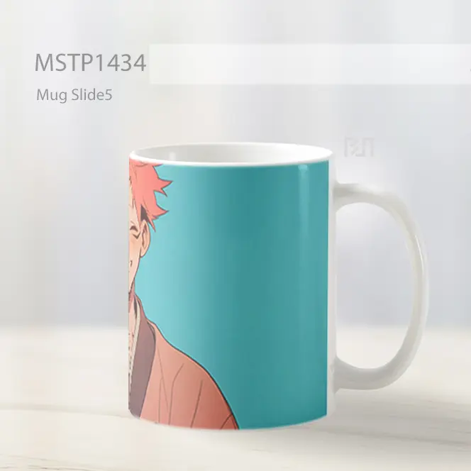 Jujutsu Kaisen Yuji Itadori Lucu Mug MSTP1434 - All-side / Desain