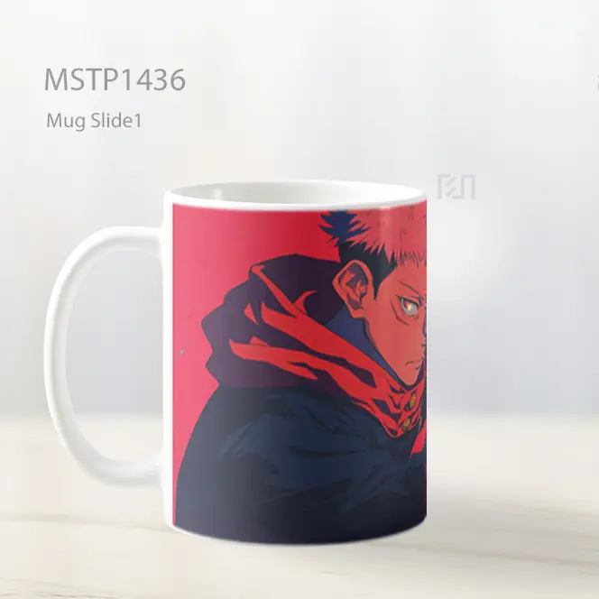 Jujutsu Kaisen Yuji Itadori Mata Sukuna Mug MSTP1436 - All-side / Desain