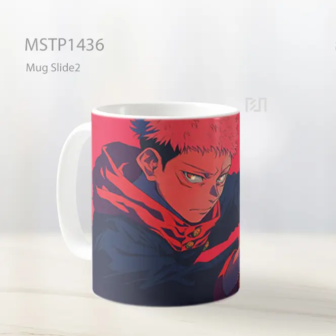 Jujutsu Kaisen Yuji Itadori Mata Sukuna Mug MSTP1436 - All-side / Desain