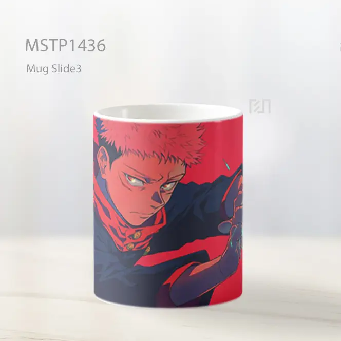 Jujutsu Kaisen Yuji Itadori Mata Sukuna Mug MSTP1436 - All-side / Desain