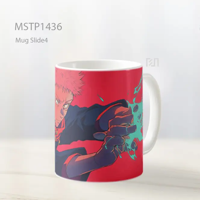 Jujutsu Kaisen Yuji Itadori Mata Sukuna Mug MSTP1436