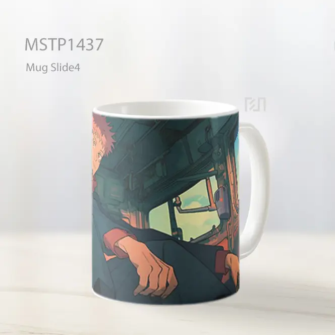 Jujutsu Kaisen Yuji Itadori Penuh Pikiran Mug MSTP1437