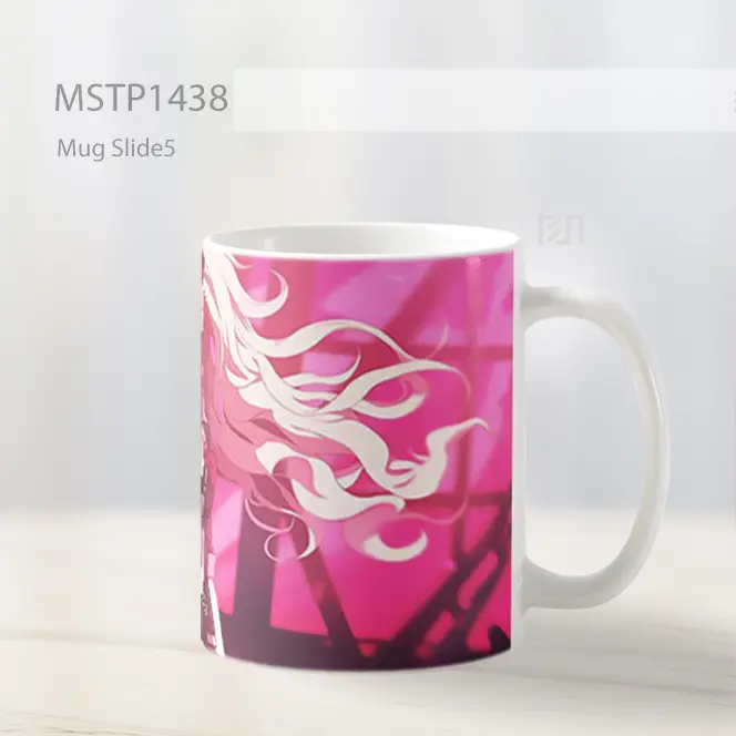 Junko Enoshima Danganronpa Latar Pink Mug MSTP1438 - All-side / Desain