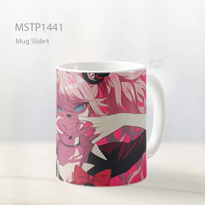 Junko Enoshima Kekacauan Pink Mug MSTP1441
