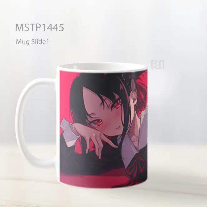 Kaguya Sama Kaguya Shinomiya Merah Mug MSTP1445 - All-side / Desain