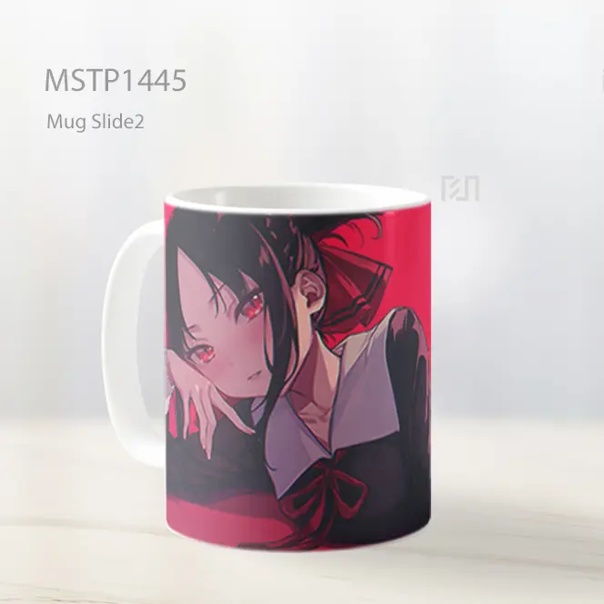 Kaguya Sama Kaguya Shinomiya Merah Mug MSTP1445 - All-side / Desain