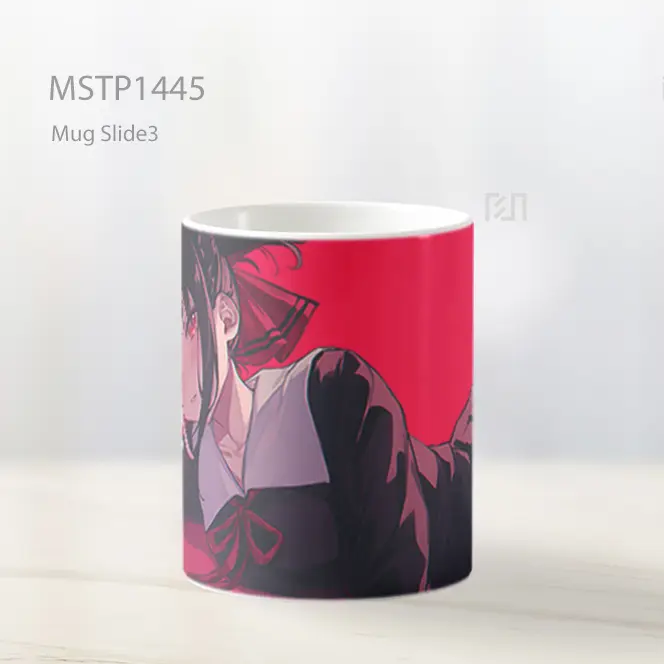Kaguya Sama Kaguya Shinomiya Merah Mug MSTP1445 - All-side / Desain