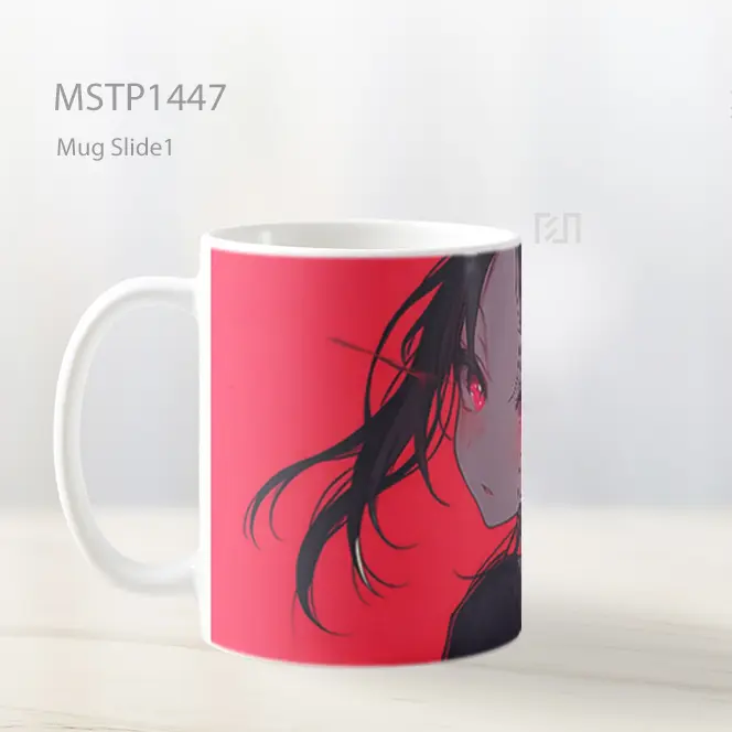 Kaguya Shinomiya Merah Mug MSTP1447 - All-side / Desain
