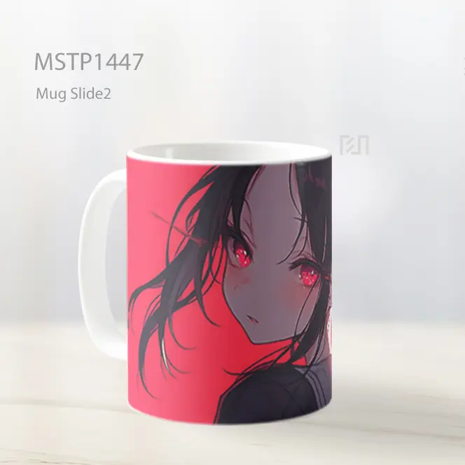 Kaguya Shinomiya Merah Mug MSTP1447 - All-side / Desain