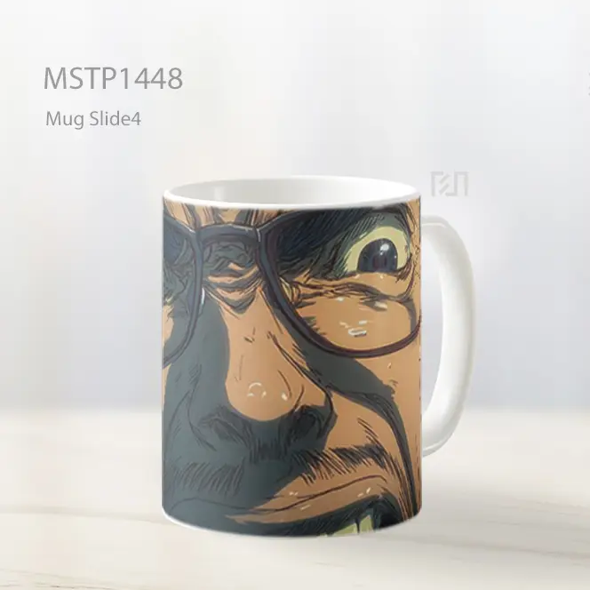 Kaji Yuki Wajah Ketakutan Mug MSTP1448