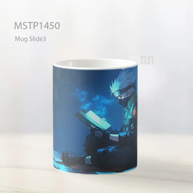 Kakashi Baca Buku Ajaib Mug MSTP1450 - All-side / Desain