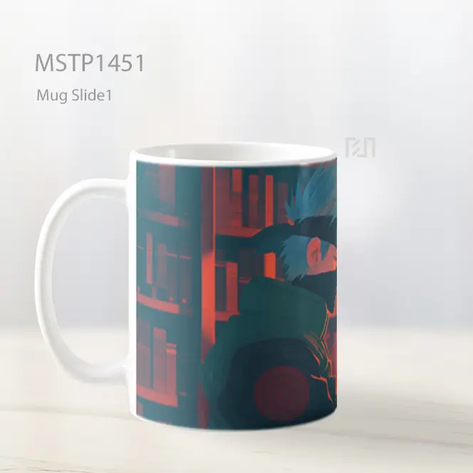 Kakashi Baca Santai Mug MSTP1451 - All-side / Desain