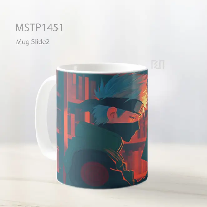 Kakashi Baca Santai Mug MSTP1451 - All-side / Desain