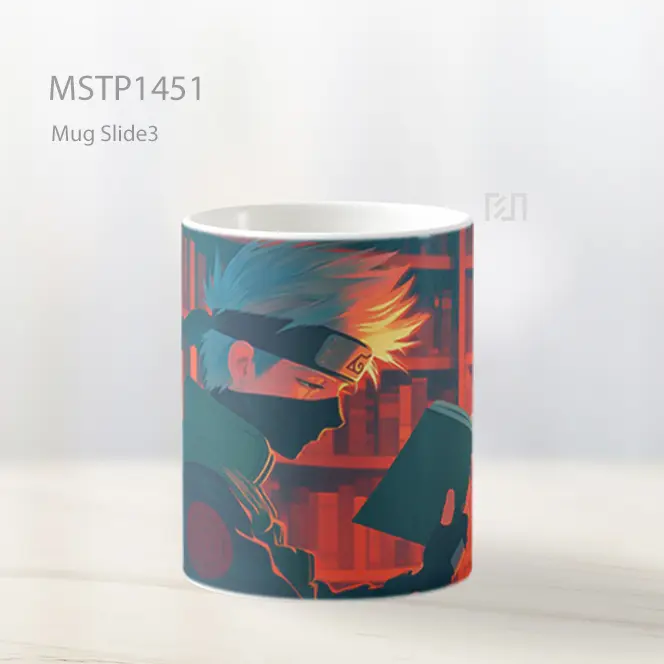 Kakashi Baca Santai Mug MSTP1451 - All-side / Desain